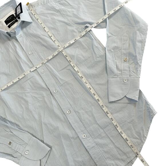 Rag & Bone Men's Fit 1 Charles Shirt Striped Size 14.5 - Picture 3 of 8